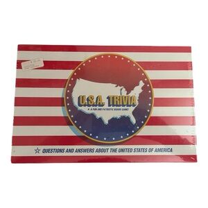 USA Trivia Patriotic Board Game - New Fun Filled Learning